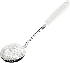 Espumadeira Tramontina Utilità Branco