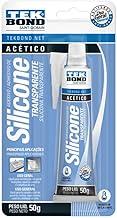 Silicone Acético Blister, Incolor, 50g