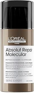 Leave-in L'Oréal Professionnel Absolut Repair Molecular, Repara e Restaura, Proteção Térmica, 100ml