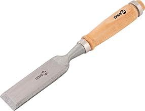 Nove54, Formão Chanfrado Reto, Com Cabo De Madeira, 5/8".