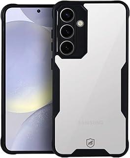 Gshield Capa Case Capinha Dual Shock Sense Preta Acabamento Premium Proteção Contra Arranhões, Quedas e Impactos para Samsung Galaxy (S24 FE)