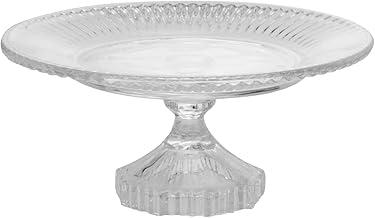 LYOR - Prato para Bolo de Cristal Renaissance 18,5cm x 9,5cm