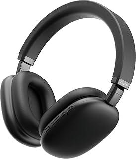 Basike Fones de Ouvido Sem Fio, Headphone Bluetooth on-ear com Microfone, ANC Cancelamento do Ruído, Até 50 Horas de Música, Ba-FON003 (Preto)