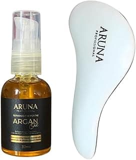 Kit Óleo de Argan Macadâmia Hidratante 30ml + Escova Mágica – Cabelos Sedosos e Hidratados com 10% de desconto por R$ 77,60 na amazon