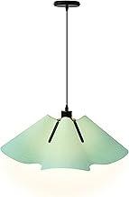 Luminária Pendente Em Tecido Azul, Luminária Pendente Moderna Grande, Adequada Para Salas De Jantar, Salas De Estar, Quartos E Cozinhas