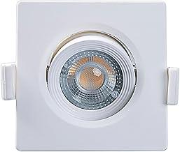 Spot de Led Embutir Alltop MR11 Quadrado 3W Bivolt Taschibra - 4000K (Neutro Suave)
