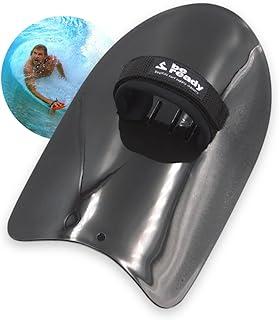 Handplane Body Surf Soul Fins - Prancha de Mão em Fibra e Nylon - Tamanhos Standard (25cm) e Grande (35cm) - Jacaré com Alça Ajustável