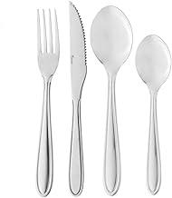 LYOR - Faqueiro 24 Peças em Aço Inox - Linha Gastro - Serve 6 Pessoas - 6 Garfos, 6 Facas para Churasco, 6 Colheres para Sopa e 6 Colheres para Chá.