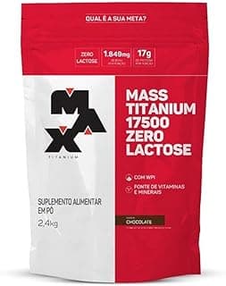Mass Titanium Zero Lactose (2,4kg) - Chocolate - Max Titanium, Max Titanium