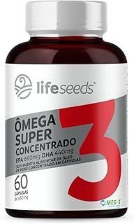 Ômega 3 Super Concentrado EPA 660mg DHA 440mg - Certificação Internacional MEG-3 – 60 Cápsulas