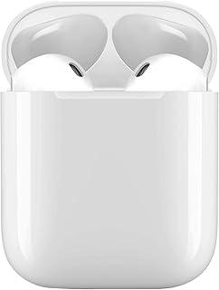 Fone de Ouvido Sem Fio Bluetooth 5.4 - Compatível Todos Celulares Com Microfone e Redução de Ruído, Academia Corrida Musicas Graves Potentes Controle Touch, Branco