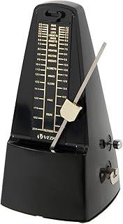Metrônomo mecânico, Núcleo mecânico de cobre formato clássico batida precisa, vários modos de batida, adequado para piano guitarra bateria violino bateria saxofone preto Cabelo liso São Paulo Brasil