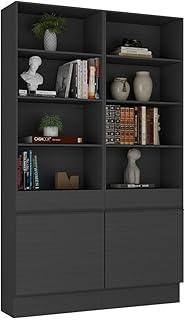 Armário/estante Escritório 2 Portas Multimóveis Mp7000 Preto