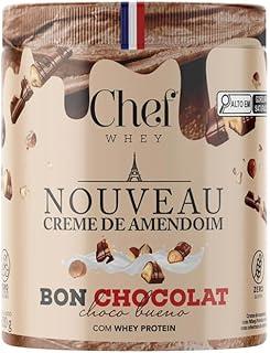Creme de Amendoim Premium + Whey Protein 600g - Chef Whey (600g, Choco Bueno)
