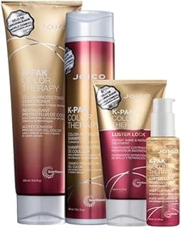 Joico K-Pak Color Therapy, Kit de Tratamento Capilar para Cabelos Coloridos, Contém Shampoo, Condicionador, Máscara e Creme Protetor com 12.81% de desconto por R$ 455,90 na amazon