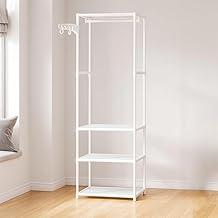 Arara Cabideiro com Sapateira 1 Coluna Armário Organizador