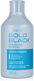 Condicionador Amend Gold Black Hidratação Nutritiva, 250ml