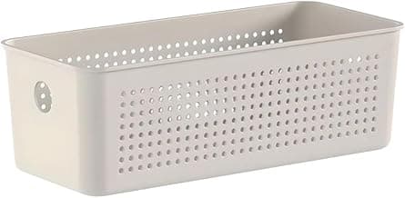 Ou Cesto Organizador Multiuso 3L Bege Linha Flow