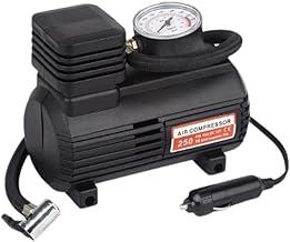 Mini Compressor De Ar Portátil 12V - 250 PSI Profissional Encha Pneus de Carro Moto Bicicleta Caminhão e Infláveis Compacto Rápido e de Alta Pressão