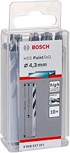 Bosch Broca Hss Pointteq 4.3Mm (10 Pcs) para Metal
