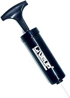 Bomba Manual Para Inflar, 6 Polegadas, Sports, Preto - LiveUp Sports