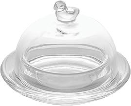 LYOR - Manteigueira de Cristal Pássaro 9,5cm x 6,5cm