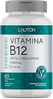Vitamina B12 Metilcobalamina 9,94mcg - 60 Cps - Lauton
