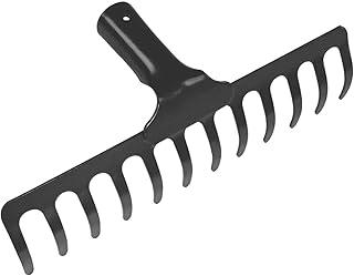 Tramontina, Ancinho Metálico Curvo Leve, 12 Dentes, Sem Cabo