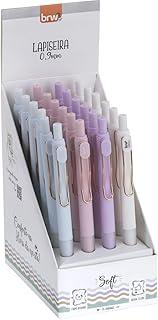 Lapiseira 0 9Mm Plastica Soft 4 Cores Sortidas Dp Com 24 109990