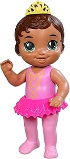 Baby Alive, Boneca, Princesa Bailarina - Cabelos Castanhos, Tiara Removível, 26 cm - A partir de 3 Anos com 20.1% de desconto por R$ 63,91 na amazon