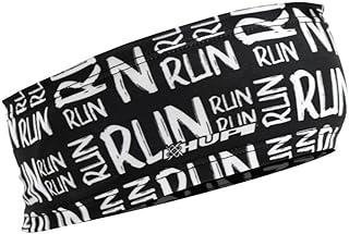 Testeira Hupi Headband Bandana Run Run., Cor: Preto