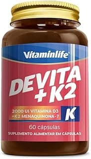 DEVITA - VITAMINA K2 + VITAMINA D 60 CÁPSULAS, VITAMINLIFE
