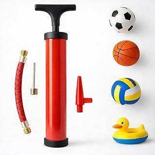 Bomba de Inflar Ar Manual Com Bicos Para Encher Bola Vôlei Futebol Futsal Basquete Boias e Infláveis