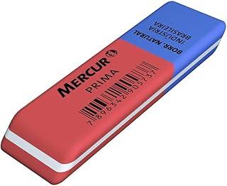 Mercur, B0101013, Borracha Vermelha e Azul, Prima, Caixa com 40 Unidades
