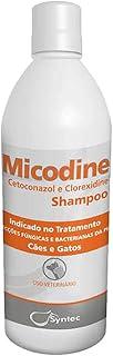 SYNTEC Micodine Shampoo Syntec Cetoconazol Para Cães E Gatos 500Ml