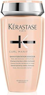 Kérastase Shampoo Curl Manifesto Bain Hydratation Douceur, Cabelos cacheados ou crespos, Definição de cachos, Mel de Manuka, Glicerina, Ceramidas, 250 ml
