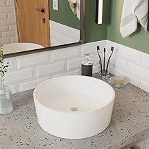 Cuba Pia para Banheiro Redonda Serena Branco