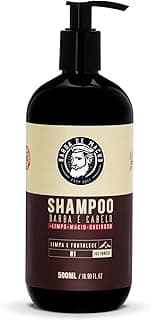 Shampoo Masculino 2 em 1 Barba e Cabelo Ice Forest 500ml - Barba de Macho com 25.67% de desconto por R$ 81,02 na amazon