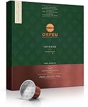 Orfeu Café Intenso 20 Cápsulas Compatível com Nespresso®, 100% Arabica, Torra Escura, 100g com 11.34% de desconto por R$ 46,90 na amazon