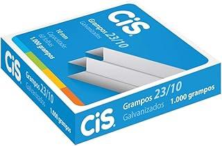 Grampo 23/10 Galvanizado p/60 folhas, Caixa c/ 1000 grampos
