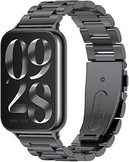 pulseira de relógio de metal para Xiaomi band 8 pro