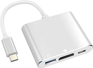 Adaptador USB-C para HDMI 4K, USB 3.0 e Carga PD - Compatibilidade com MacBook, Thunderbolt 3 e DEX Android - Eleva Sua Experiência Multimídia Oferece Carga Rápida Vende Mais