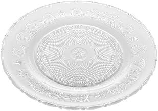 LYOR - Prato Raso de Vidro para Bolo Angel 30cm x 30cm x 2,5cm