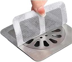 Kit 10 Filtros Para Ralo Universal Anti-Entupimento Coletor de Cabelos e Resíduos para Banheiro Proteção Total Contra Insetos e Sujeira Pia 10x10