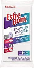 EsfreBom - Esponja Mágica, Conjunto com 3 unidades, Bettanin