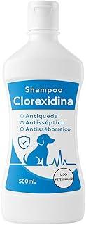 Shampoo 500ml Clorexidina Claredor E Antisséptico 5x1 Pet side - Clorexidina azul