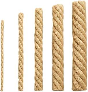 Corda de Sisal Barbante Natural Fio de Pronto para Uso em Artesanato, Convites, Decoração(8mm,5 METROS)