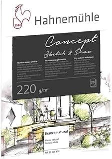 Desenho Concept 220 g/m², A3, 20 fls.