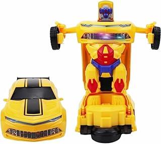 Carrinho Robô, com Som e Luz, Bate e Volta-QHS