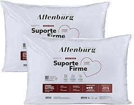 Travesseiro Altenburg Suporte Firme Percal 180 Fios 50x70 - Branco